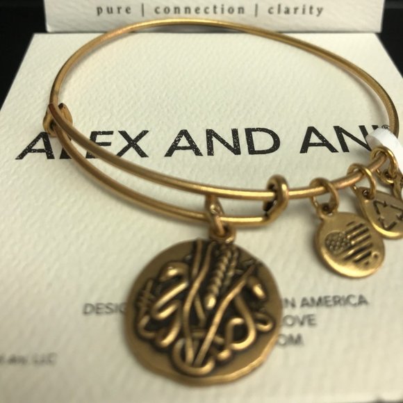 ALEX AND ANI Rulers of the Woods REED Bangle Bracelet - Picture 6 of 7